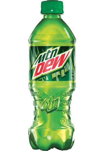 Mountain Dew Soda Bottle transparent PNG - StickPNG