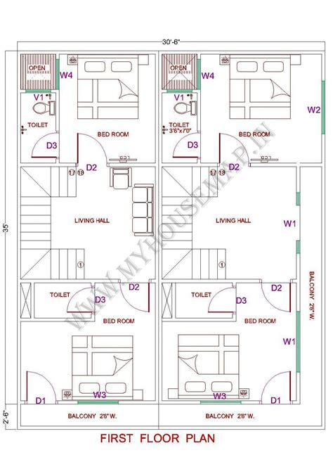 House-map | Front elevation design | house map | building design | house designs | house plans ...