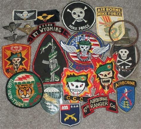 Ed warns, “Vietnam Special Force and MACV-SOG patches are among the most desirable insignia ever ...