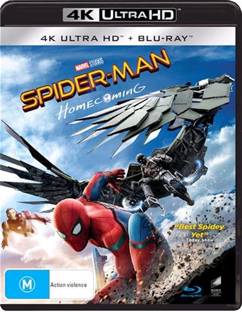 Buy Spider-Man: Homecoming on UHD UV | On Sale Now With Fast Shipping