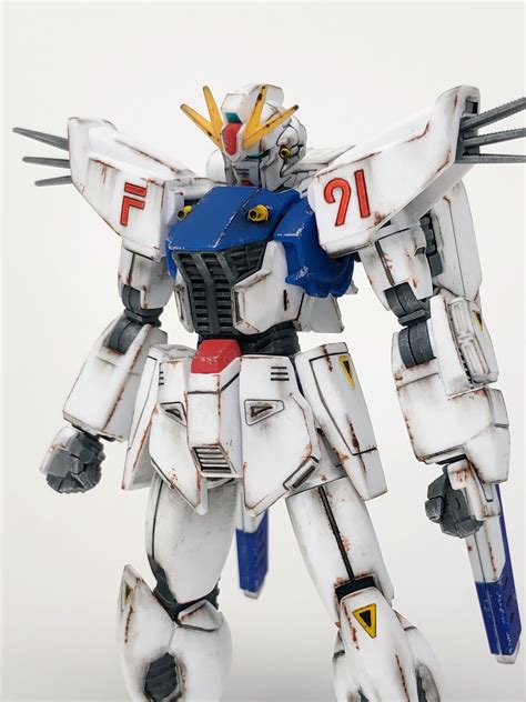 HG Gundam F91 I completed for a commission! Always love working on my favorite Gundam! : Gunpla