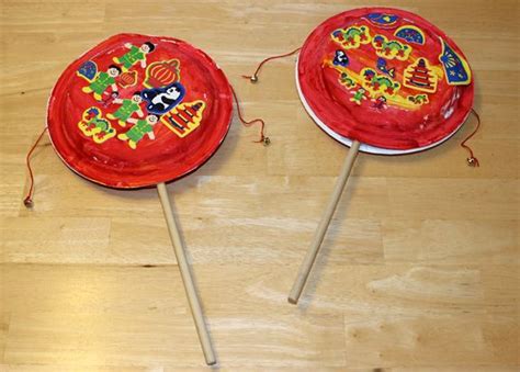 Chinese New Year Drum | Chinese new year crafts, Chinese new year activities, Chinese new year ...