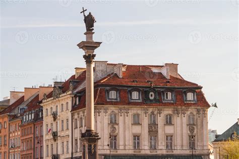 Castle Square in Warsaw, Poland 8436774 Stock Photo at Vecteezy