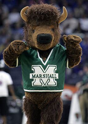 marshall mascot - The Sports Bank