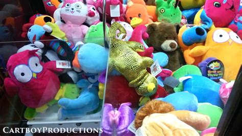 Winning Plush From A Claw Machine - YouTube