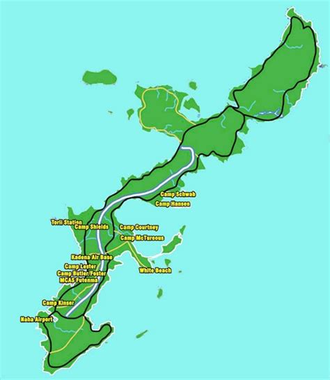 Camp Kinser Okinawa Map