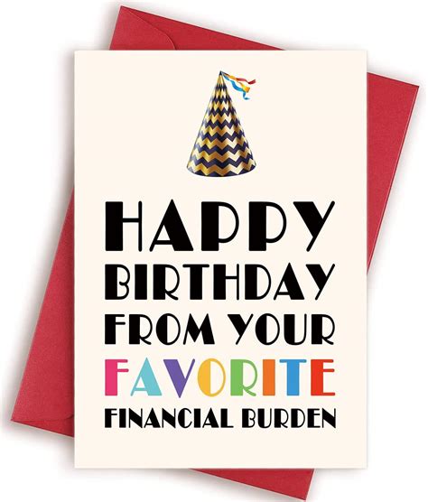 Amazon.com : Supoeguk Funny Birthday Card for Men, Hilarious Birthday Card for Dad, Husband ...
