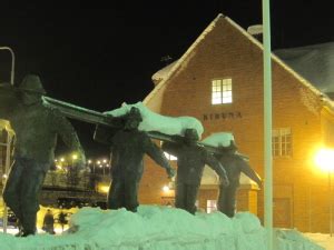 Kiruna in Sweden: The Northern Lights and a Dog sled ride