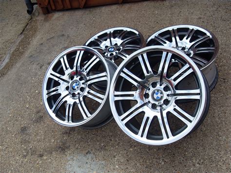 BMW e46 M3 wheels refurbished and mirror polished. - PureKLAS