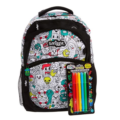 Smiggle Says Diy Backpack | Smiggle UK | Bags, School bags for kids ...