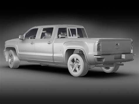 3d Chevrolet Silverado 2014