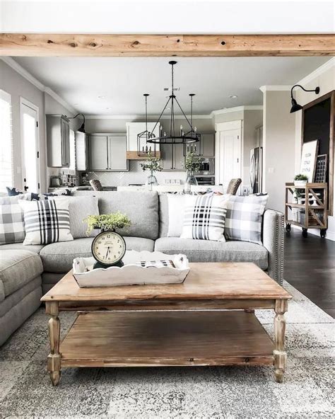 20+ Amazing Farmhouse Living Room Decor and Design Ideas