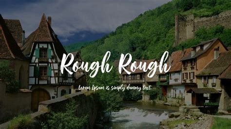 Rough Rough Font : Download Free for Desktop & Webfont