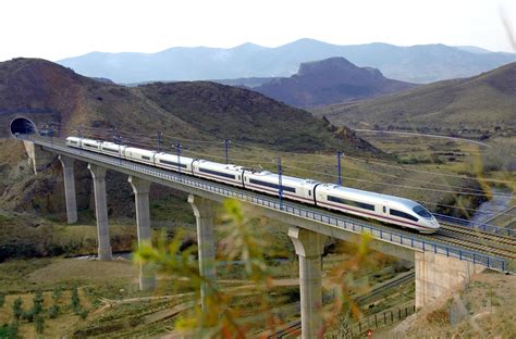 AVE España. High-Speed Train Spain. | Scenic train rides, Train travel, Train