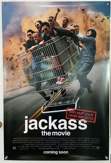 JACKASS: THE MOVIE 2002 Original Double Sided Movie Poster - Etsy