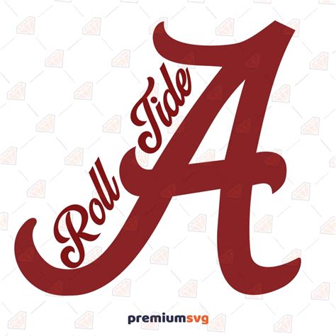 ALABAMA CRIMSON TIDE SVG BUNDLE, ROLL TIDE SVG, ALABAMA CRIMSON LOGO SVG FILE FOR CRICUT ...