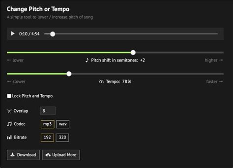 14 FREE Online Pitch Changer & Pitch Shifter Apps