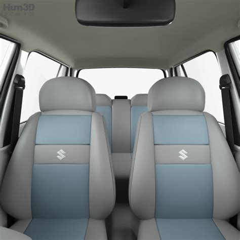 Suzuki Maruti 800 with HQ interior 2000 3D model - Vehicles on Hum3D