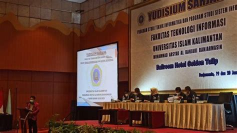 Yudisium Fakultas Teknik Uniska Banjarmasin, Rektor Semangati Mahasiswa Berkarya di Masa Pandemi ...