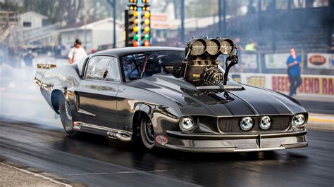 1967 Ford Mustang Shelby GT500 Drag Car Packs 3,000 HP