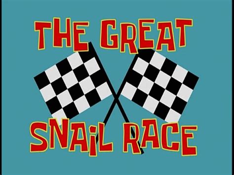 The Great Snail Race - Encyclopedia SpongeBobia - The SpongeBob ...