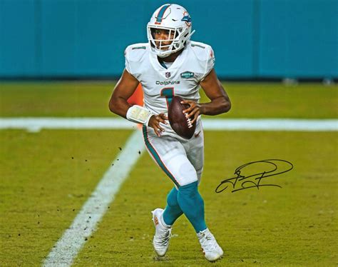 Tua tagovailoa Miami DolphinsRookie Signed 8x10 Photo | Etsy