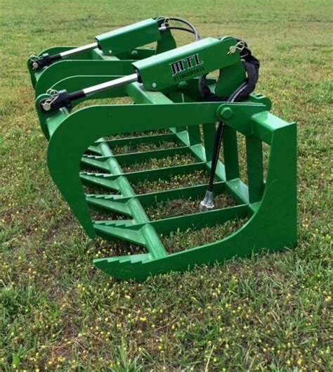 TITAN Attachments 72" Root Grapple Bucket Fits John Deere Tractor ...