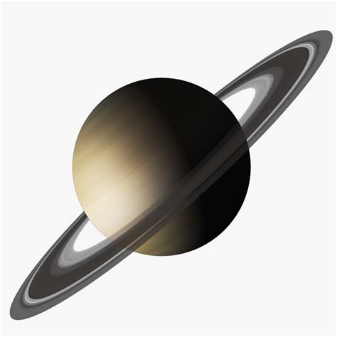 3D realistic saturn planet model - TurboSquid 1397514