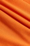 2023 Tie Back Split Bodycon Midi Dress Orange XL in Midi Dresses Online Store | HouseofHalley.com