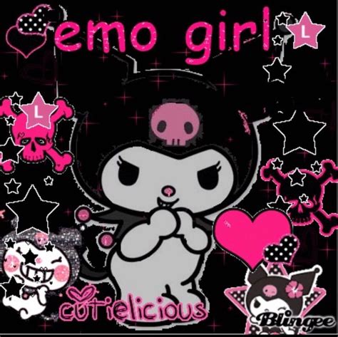 🌷~ B U N ゛ | Emo wallpaper, Goth wallpaper, Hello kitty pictures