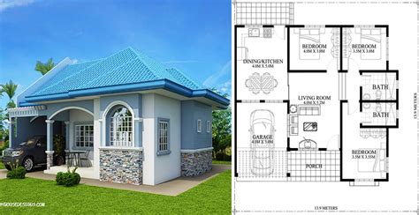 3 Bedroom Bungalow Floor Plan Philippines - floorplans.click