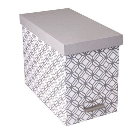 Decorative File Storage Box with Lid - Walmart.com | Storage boxes with ...