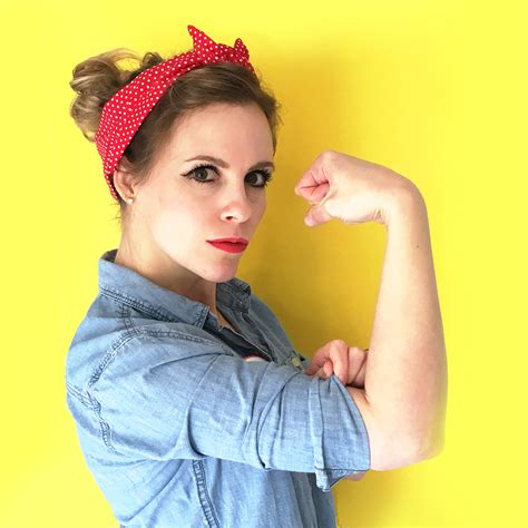 Last Minute DIY Halloween Costume | Rosie The Riveter | Blog