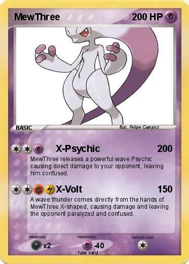 Pokémon MewThree 876 876 - X-Psychic - My Pokemon Card