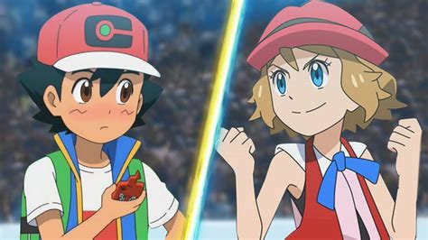 Pokemon Battle: Ash Vs Serena (Serena Returns) - YouTube