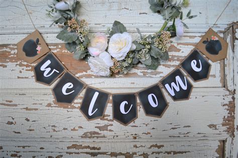 Teacher Classroom Banner Classroom Welcome Banner Chalkboard | Etsy