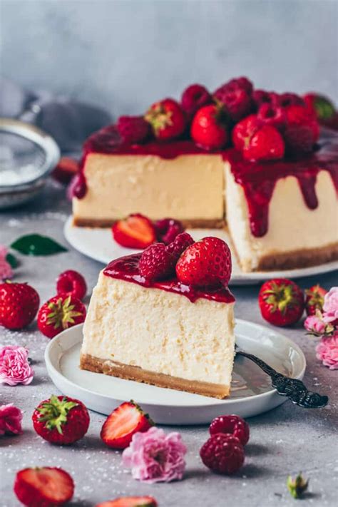 New York Cheesecake Recipe | Vegan - Bianca Zapatka | Recipes