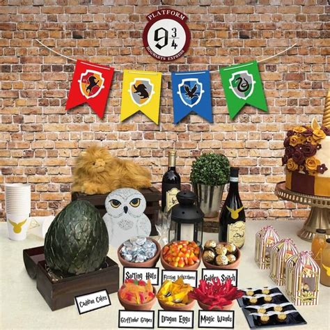 55+ Unique Harry Potter themed baby shower Ideas (Free Printable included)