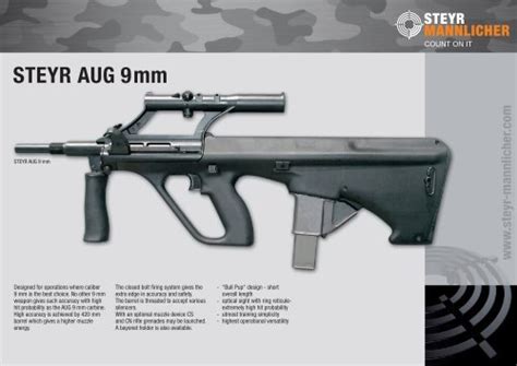 STEYR AUG 9mm - Steyr Mannlicher