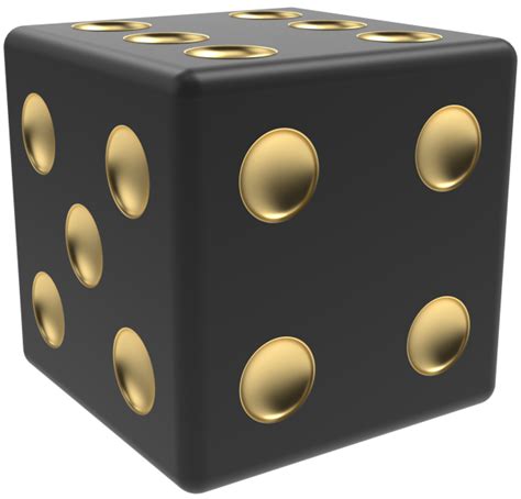 Premium Isolate Dice Gold And Black Free Stock Photo - Public Domain Pictures