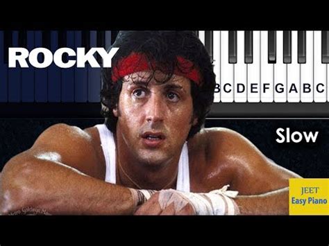 Rocky theme piano notes