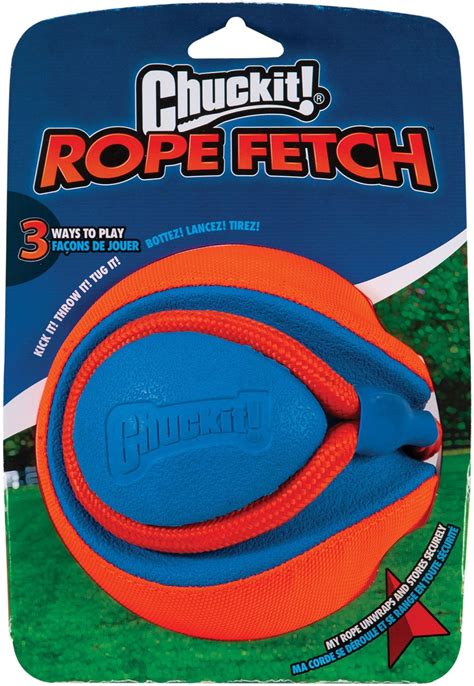 Chuckit! Rope Fetch Dog Toy, One Size - Chewy.com