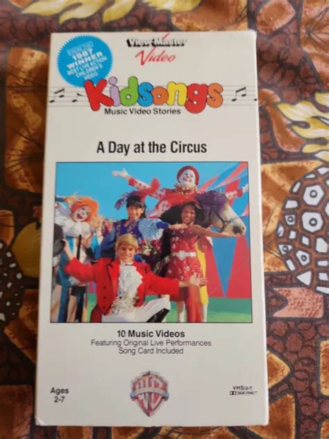 KIDSONGS: A DAY At The Circus (VHS, 1987) View Master Video $4.99 - PicClick CA