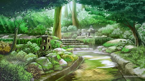 ArtStation - Japan Garden Winter