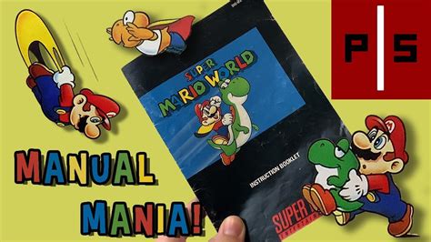 Super Mario World (SNES) | Manual Mania | Exploring Classic Video Game Manuals | Pixel Slayers ...