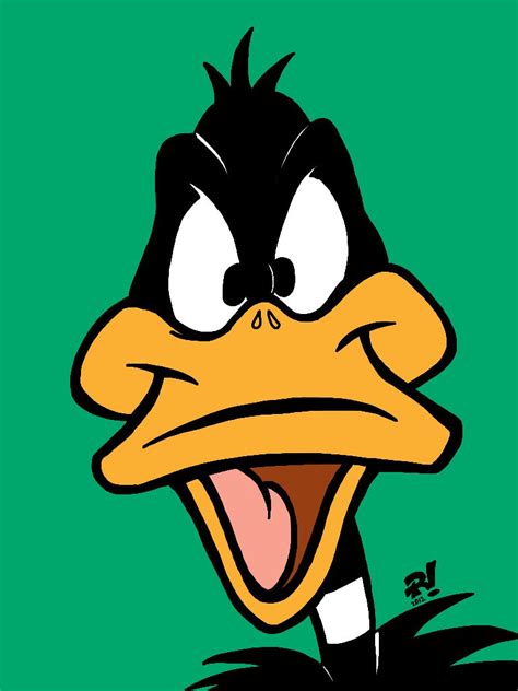 Daffy Duck | A Looney Tunes Illustration I did to show the k… | Flickr