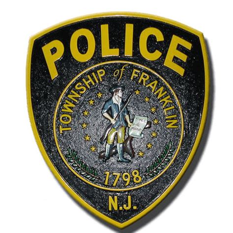 Township of Franklin NJ Police Emblem – American Plaque Company ...