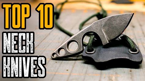 TOP 10 BEST SMALL NECK KNIVES FOR SELF DEFENSE 2021 - YouTube