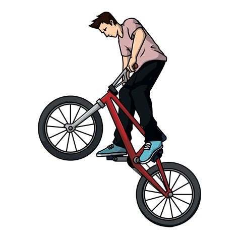 BMX Vector Illustration Design 19483281 Vector Art at Vecteezy