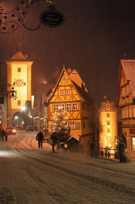 Rothenburg Snowfall | Taken at Christmas in the amazing Roth… | Flickr